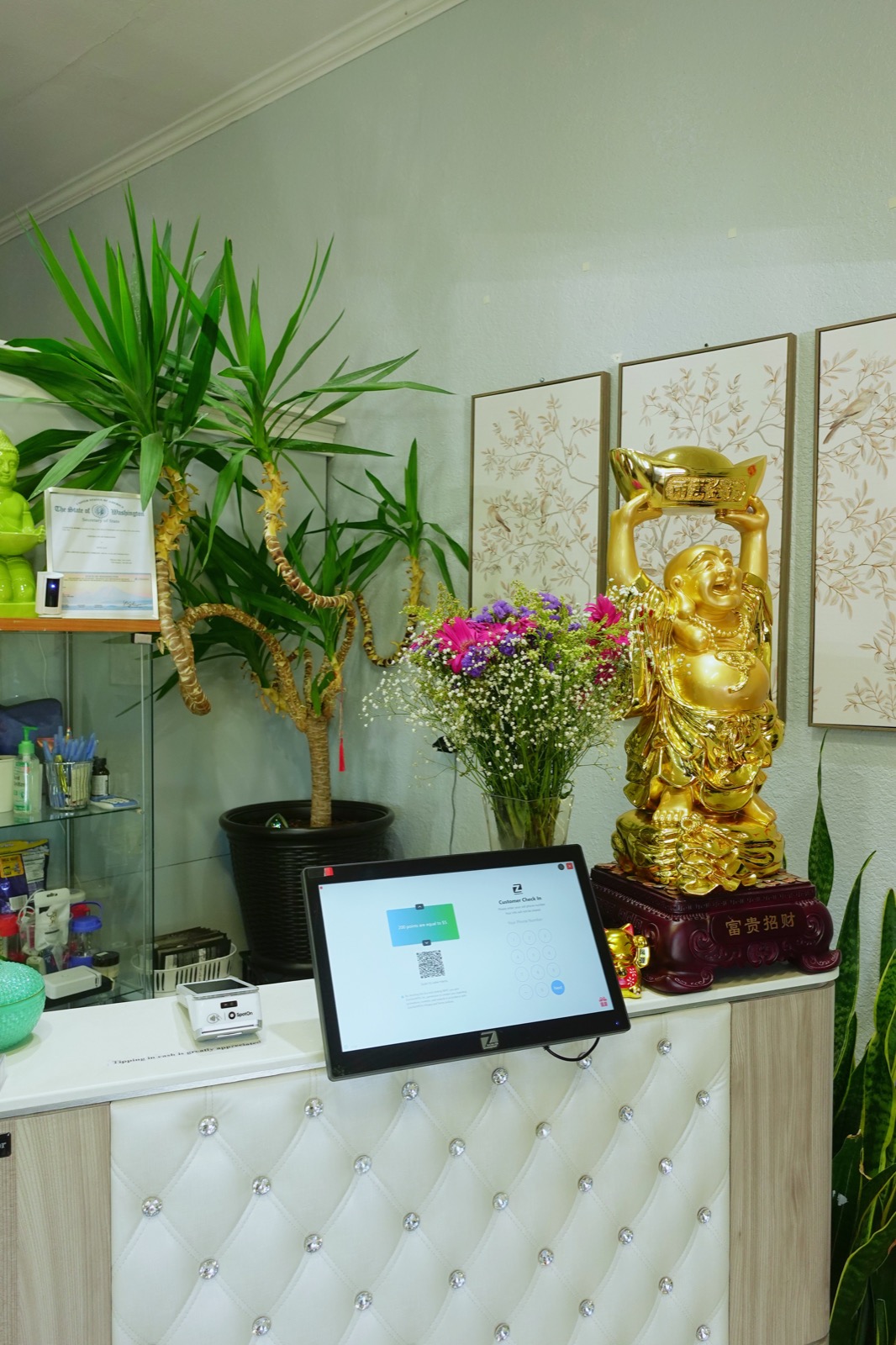 Real ZumtechINC POS installation