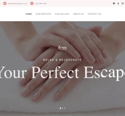 Oasis nails and spa